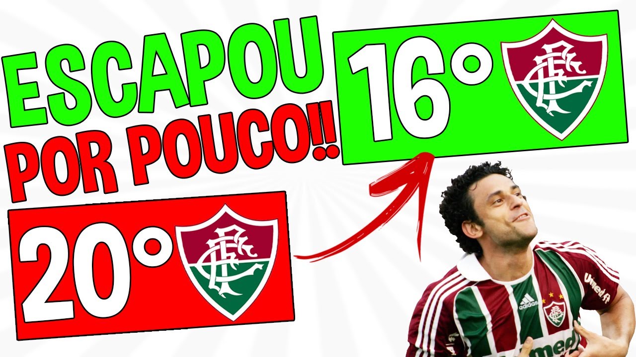 3 TIMES que ESCAPARAM DA QUEDA NAS ÚLTIMAS RODADAS de uma forma SURPREENDENTE!!