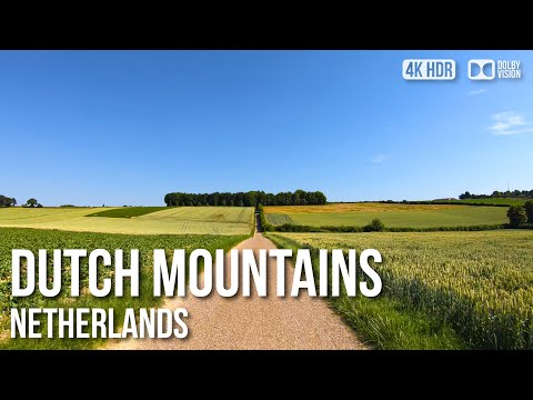 Scenic Drive Of The Dutch Mountains, South Limburg - 🇳🇱 Netherlands  [4K HDR] Driving Tour