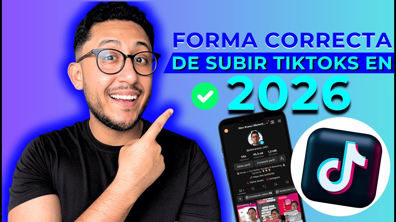 Cómo subir un VIDEO a TIKTOK - Correctamente 2025 ✅