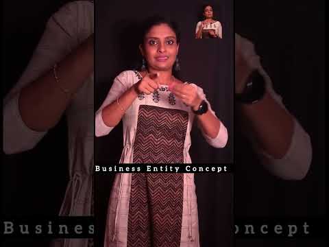 Business Entity Concept #signlanguage #vocabulary #gaap #education #deaf #isl #assumptions #concepts