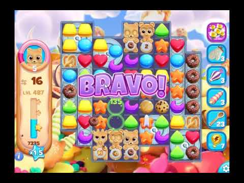 Cookie Jam Blast Level 487