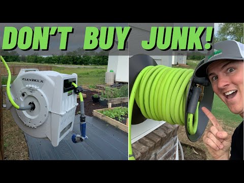 I'm DONE Wasting Money On CHEAP JUNK!!  My New Hose Reel Setup