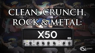 Video thumbnail for Clean, crunch, rock & metal: X50 by TSE Audio by Sonic Drive Studio
