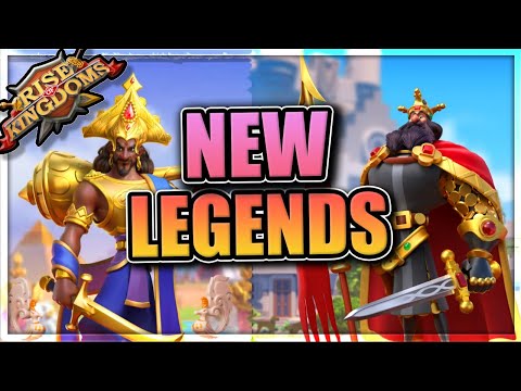 NEW Legendary Cavalry Commanders - Chandragupta and William - Rise of Kingdoms