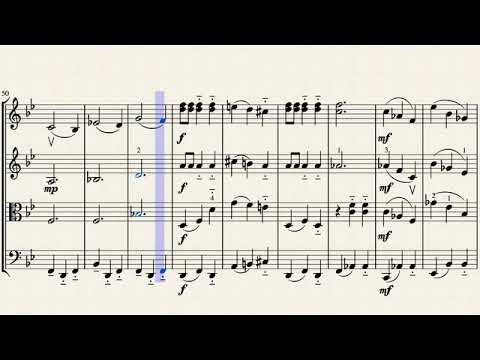 Waltz to the Death from "Batman" (1989) for String Quartet