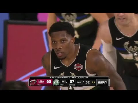 Eric Bledsoe Full Play | Heat vs Bucks 2019-20 East Conf Semifinals Game 2 | Smart Highlights