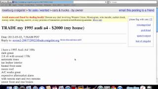 Craigslist Oregon Cities and Towns - How to Search All Pages for Used Cars and Trucks