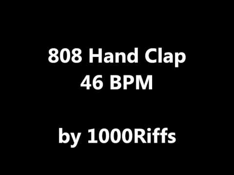 808 Hand Clap : 46 BPM - Beats Per Minute