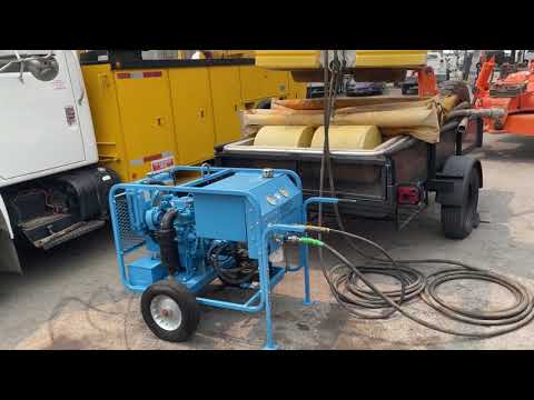 Double Drum Oil Skimmer Elastec American Marine Kubota Diesel COMPLETE UNIT Trailer FOR SALE $20,000