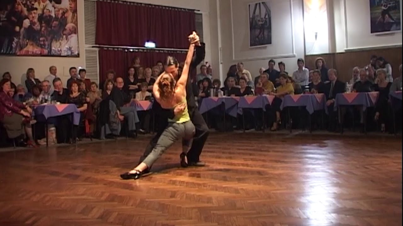 Gustavo Rosas. Tango Con Cristina Cortes en Canning.Febrero.2007.Bs.As.Argentina.