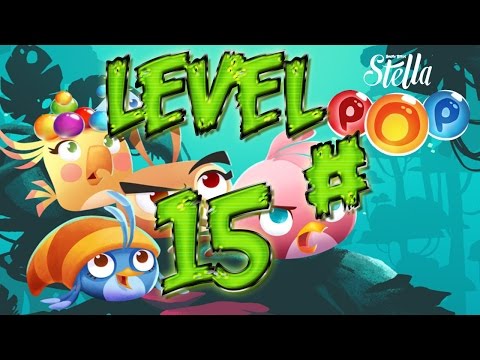Let's Play Angry Birds Pop - Level 15 Walkthrough