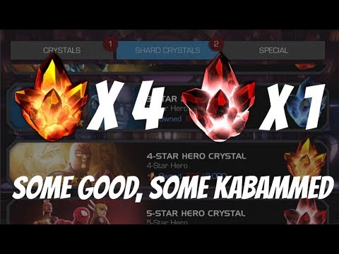 5 Star and 4 Star Crystal Opening - Marvel Contest of Champions