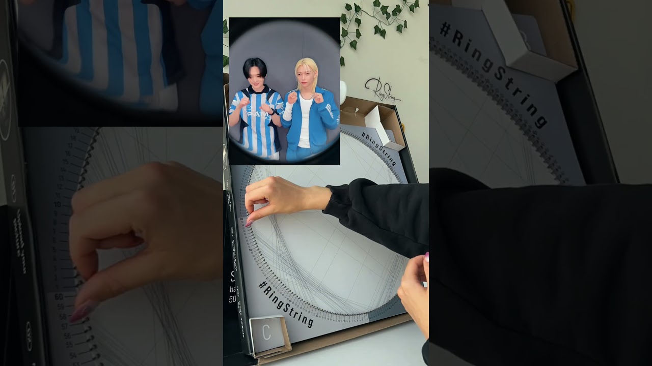 String art for Hynjin #stringart