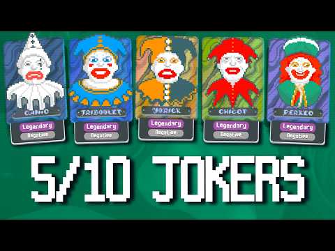 What If You Had Every Negative Legendary Joker?