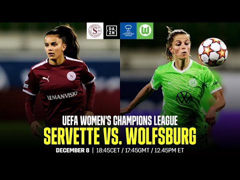 Servette - Wolfsburg | UEFA Women's Champions League Spieltag 5 Ganzes Spiel