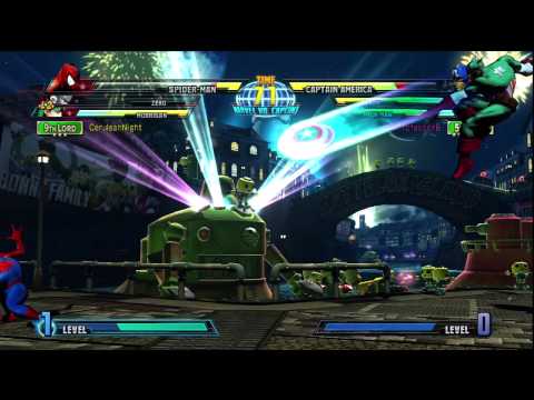 Marvel vs Capcom 3 (PS3) -- Non-Ranked Matches 76 -- Poor Sportsmanship (Teabagging)