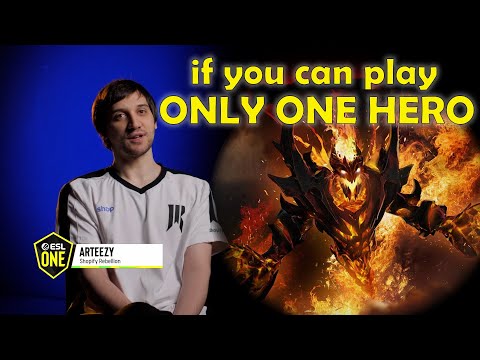 Pro Players were asked: "if you could only play ONLY ONE HERO for the rest of your life"