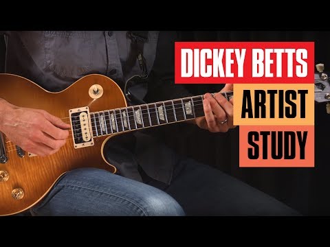 Dickey Betts Artist Study - Gear & Tone | Guitar Tricks