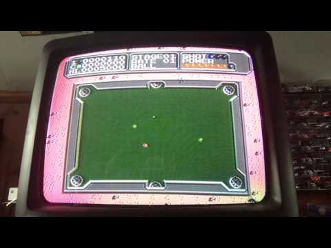 Lunar Pool NES Gameplay