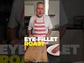 🥩✨ How to cook Beef Tenderloin Steak Perfectly! 🔥🍽️ #shorts #eyefillet #steak #simongault