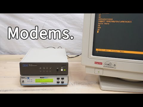 Playing with Modems