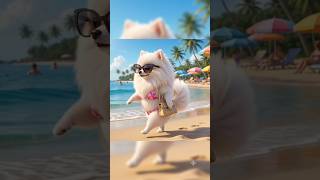 Download lagu Dogs Took Over the Beach on Vacation 😂🏖️ | Funny Dog Video #shorts mp3