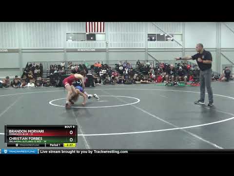 [boutNo] 106 Brandon Morvari Minnesota Blue Vs Christian Forbes Oklahoma Outlaws FS Red