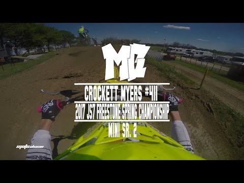 2017 JS7 Freestone Spring Championship: Crockett Myers in Mini Sr. 2 -MotoChasin