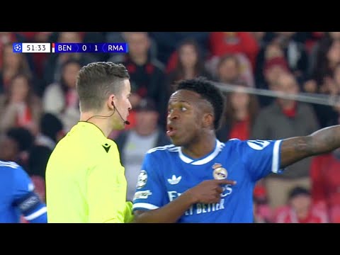 Vinicius Racially Abused by Benfica Player Gianluca Prestiani 😳 | Vinicius Goal Celebration Reaction