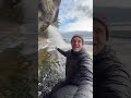 This Waterfall Goes Into The Ocean