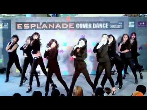 140518 Chocolee cover Nine Muses - Glue + Wild @Esplanade Cover Dance Contest (Audition)