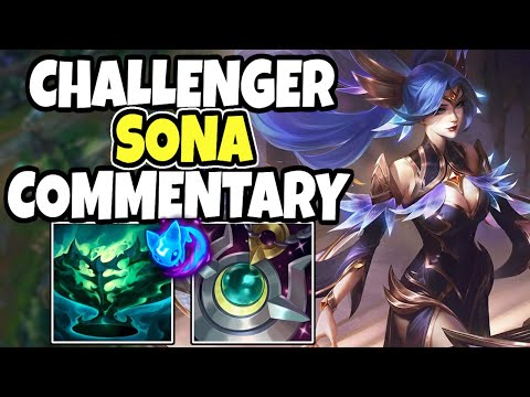 Challenger support tries ECHOS OF HELIAS SONA - 15.7 league of legends