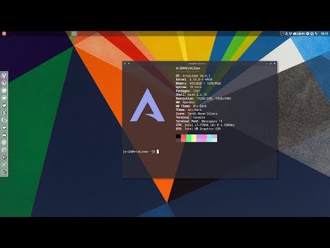 Live stream ArcoLinux 20 April 2018