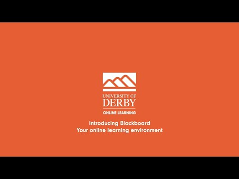 Introducing Blackboard Your Online Learning Environment