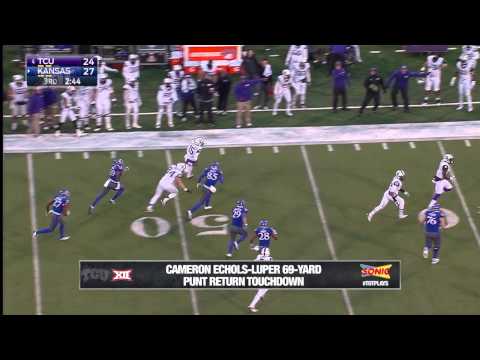 Big 12 #TotPlays Week Twelve Nominee: TCU's Cameron Echols-Luper