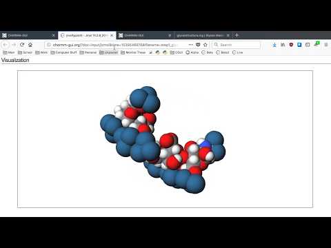Glycan Reader & Modeler Tutorial 4 - Building User-specified Glycan Structure