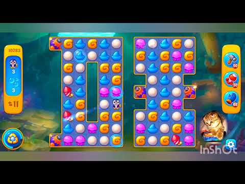 Fishdom 2022, no Boosters,  10283  level  -  прохождение без бустеров,  10283  уровень.