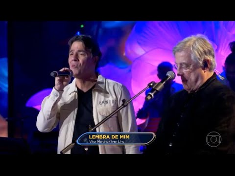Cláudio Lins and Ivan Lins sing ‘Lembra de Mim’ | Domingão com Huck 21/12/2025