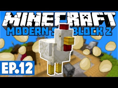Minecraft Modern Skyblock 2 - ❓❓🐔❓❓ #12 [1.12.2 Modded Skyblock]