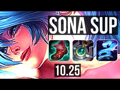 SONA & Kai'Sa vs NAUTILUS & Miss Fortune (SUPPORT) | 1100+ games, 4/4/22 | KR Diamond | v10.25
