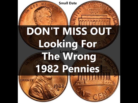 You're Looking for the wrong 1982 Pennies! You Got To Know This!