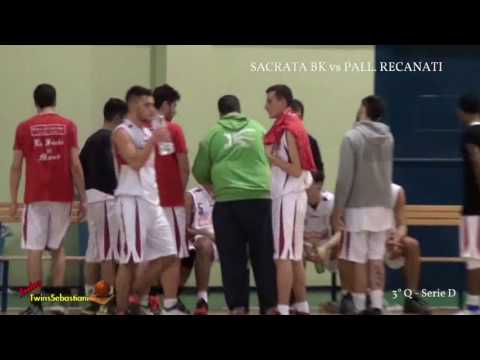 3°/4°Q SACRATA BK vs PALLACANESTRO RECANATI 10/12/2016 Serie D