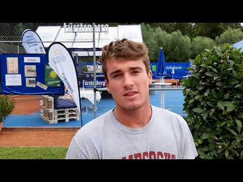 Tennis! Oliver Crawford (USA) explains his fitness tip!