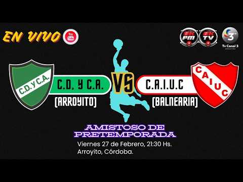 C.D Y C.A. VS. C.A.I.U.C. BALNEARIA - AMISTOSO PRETEMPORADA BASQUET