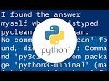 Python3 Project Remove Pycache Folders And Pyc Files