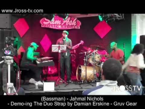 James Ross @ (Drummer) Wendell Holmes Jr. Band - "Above It All" - Live @ Sam Ash - www.Jross-tv.com