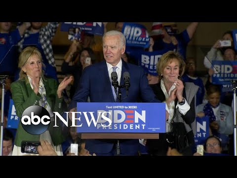 Biden speaks to supporters at Super Tuesday rally l ABC News