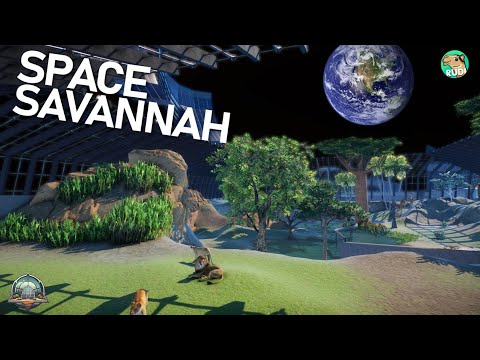 Building a Sanctuary fo Savannah Animals in Space - Space Zoo 02