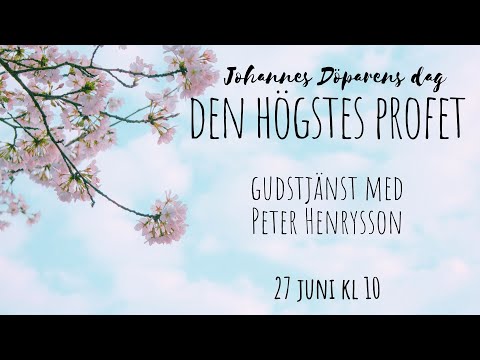 Den högstes profet - Peter Henrysson