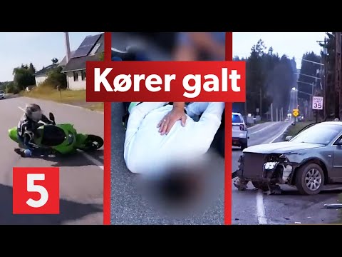 Eftersættelser der endte med et styrt | Kanal 5 Danmark